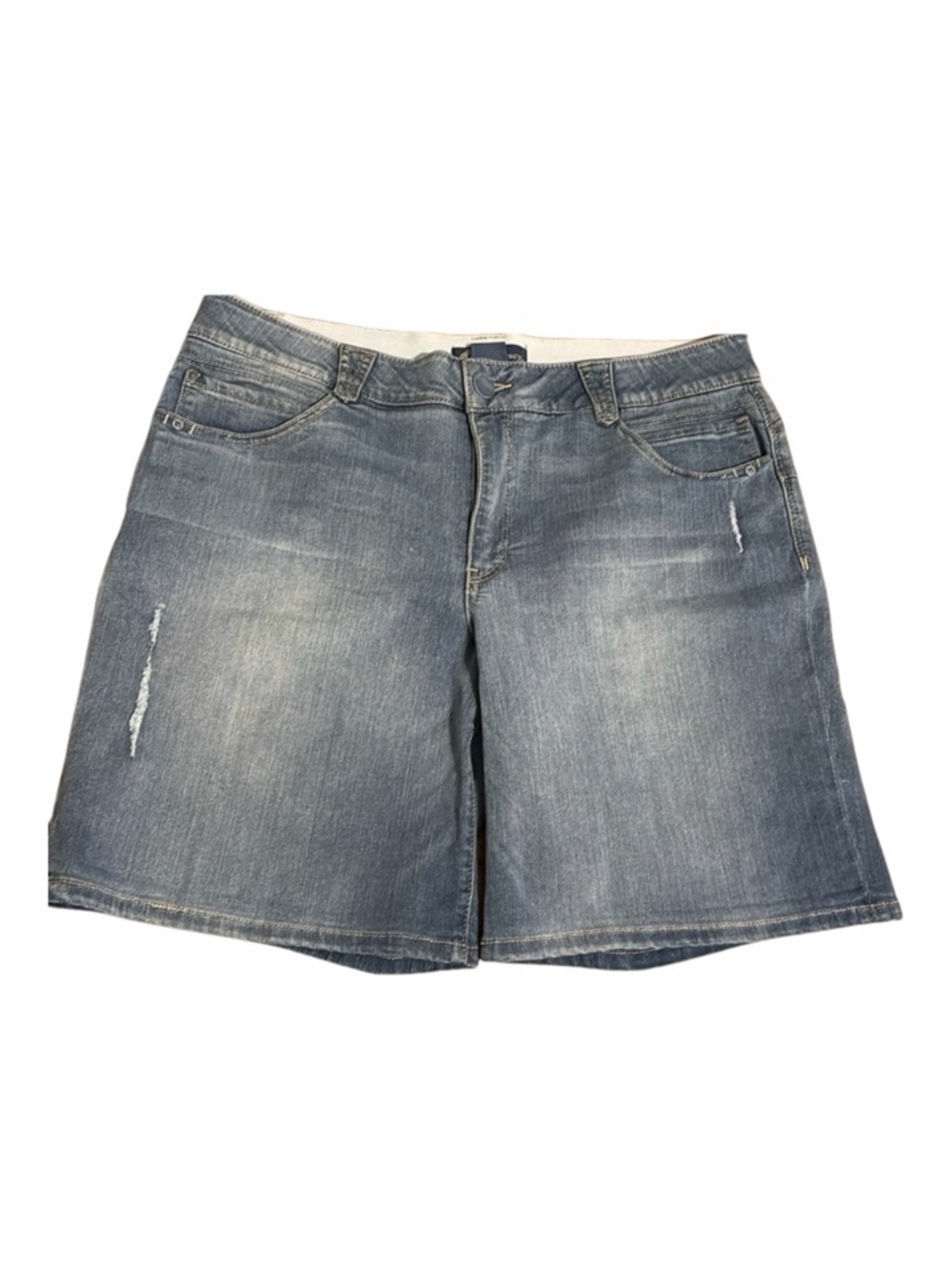 Democracy Ab solution distress Jean shorts. Size 14